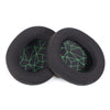 2pcs Sponge Headset Pad for Steelseries Arctis Pro / Arctis 3 / 5 / 7(Black Grey Leather), TBD0601869701B, TBD0601869701C, TBD0601869701D, TBD0601869701E, TBD0601869701F, TBD0601869701G, TBD0601869701H, TBD0601869701J, TBD0601869701A