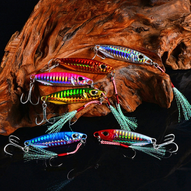 PROBEROS Iron Plate Lead Fish Far-Fluoch Metal Road Bait, 40G, 50G