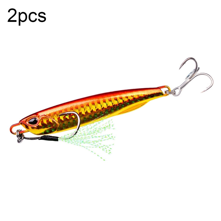 PROBEROS LF103 Simulation Metal Sea Fishing Bait, 30g, 40g, 50g
