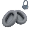 2pcs Sponge Earpad For SONY WH-XB900N Headset, Protein Skin-Gray, For SONY WH-XB900N (Protein Black)