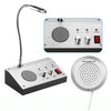ZHUDELE ZDL-9908 Window Two-way Walkie-talkie Bank/Hospital/Station/Counter Microphone Amplifier,EU Plug, EU Plug, UK Plug, US Plug
