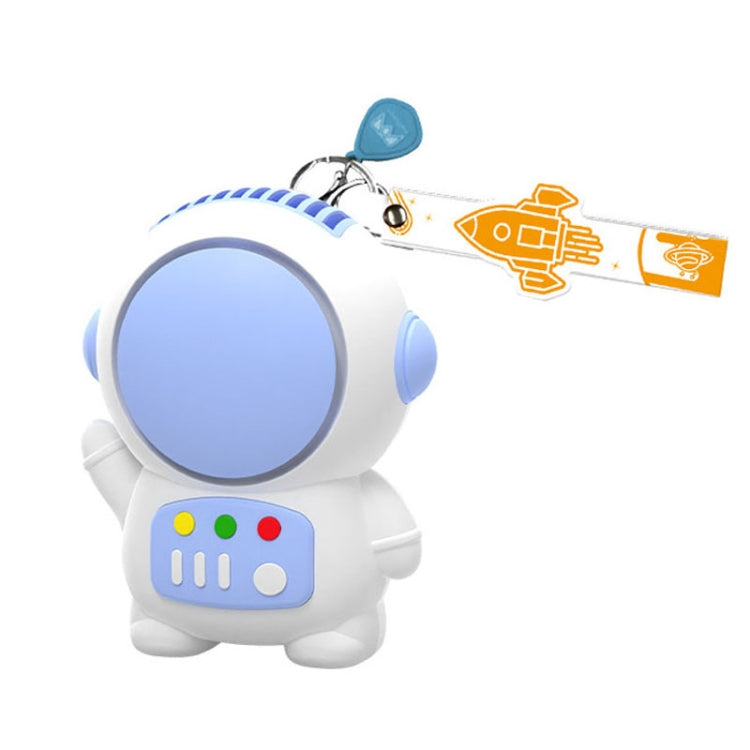 6052 USB Charging Mini Astronaut Shape Bladeless Fan, Blue, Green, Purple, Pink