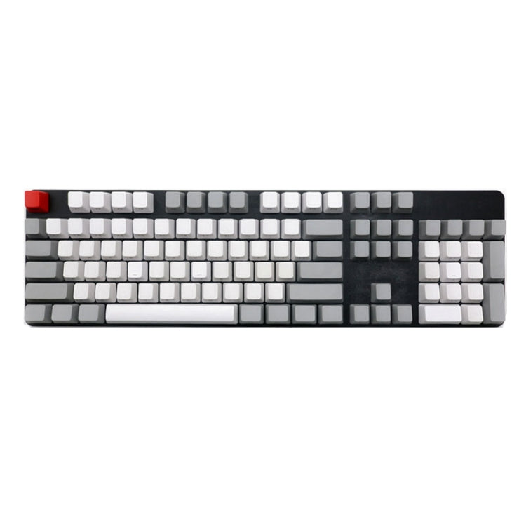 Mechanical Keyboard Laser PBT Keycap, Wang ZiRu Front Words, Wang ZiRu Side Words, Wang ZiRu No Words, Titanium Black Front Words, Light Gray No Words, Light Gray Front Words