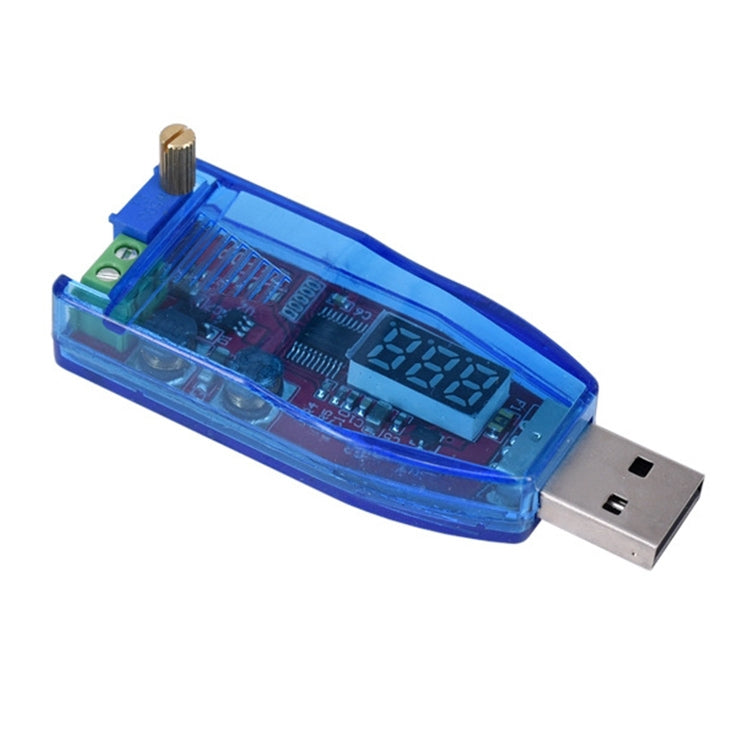 5V To 1-24V DC-DC USB Adjustable Power Supply Regulator Module, Color Random Delivery, 5V To 1-24V