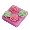 Flower Silicone Mould Handmade Soap Fondant Cake Decoration, Fondant Cake Decoration