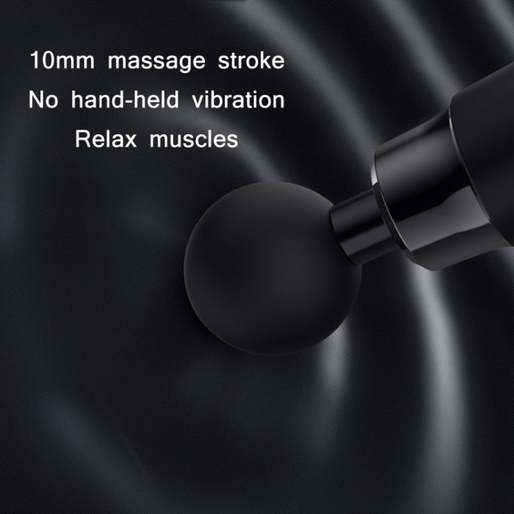 PS818 Variable Speed Vibrating Mini Muscle Fascia Relax Massager, 12 Gear (Black), 12 Gear (Gray), 12 Gear (Green), 12 Gear (Red), 12 Gear (Pink)