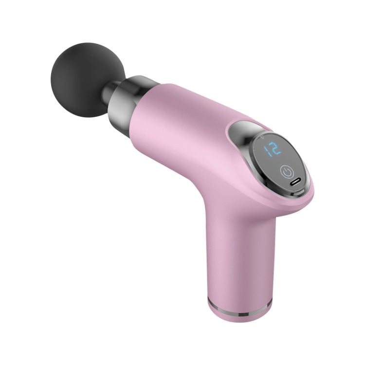 PS818 Variable Speed Vibrating Mini Muscle Fascia Relax Massager, 12 Gear (Black), 12 Gear (Gray), 12 Gear (Green), 12 Gear (Red), 12 Gear (Pink)