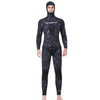 DIVE & SAIL 7mm Split Thick And Keep Warm Long Sleeves Hooded Diving Suit, M, L, XL, XXL, XXXL