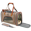 LDLC QS-012 Pet Outing Portable Breathable Foldable Tote Bag, Ginger Yellow, Denim Blue, Light Grey, Dark Gray, Light Pink