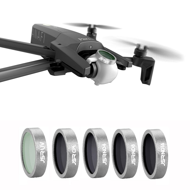Junestar Filter Add-On Effect Filter For Parrot Anafi Drone, ND4+ND8+ND16