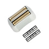 Replacement 3D Intelligent Floating Shaving Blade Shaver Head for 17150 17200, Cutter Head+Foil+Bracket