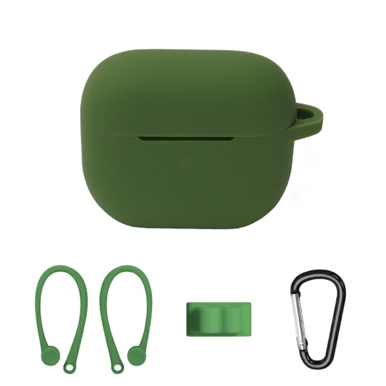 Bluetooth Earphone Silicone Cover Set For AirPods 3, 5 PCS/Set White, 5 PCS/Set Mint Green, 5 PCS/Set Grass Green, 5 PCS/Set Pink, 5 PCS/Set Black, 5 PCS/Set Red, 5 PCS/Set Yellow, 5 PCS/Set Gray, 5 PCS/Set Wine Red, 5 PCS/Set Light Purple             ...