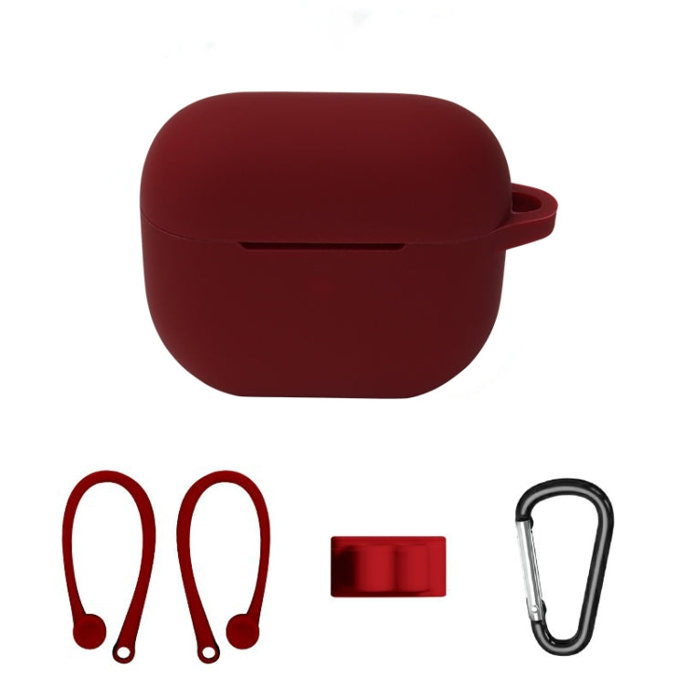 Bluetooth Earphone Silicone Cover Set For AirPods 3, 5 PCS/Set White, 5 PCS/Set Mint Green, 5 PCS/Set Grass Green, 5 PCS/Set Pink, 5 PCS/Set Black, 5 PCS/Set Red, 5 PCS/Set Yellow, 5 PCS/Set Gray, 5 PCS/Set Wine Red, 5 PCS/Set Light Purple             ...