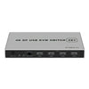 KYSW59 60HZ DP USB KVM Switch 2-in-1 Computer Sharing Device, KYSW59, 8K