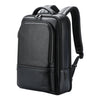 Bopai 61-70111 Cowhide Multi-compartment Waterproof Anti-theft Backpack with USB Charging Hole, 61-70111