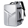 Large-capacity Waterproof Expandable Hard Shell Backpack with USB Charging Hole, 161 Light Grey, 161 Black, 161 Dark Gray, 162 Black, 162 Deep Gray, 162 Light Gray