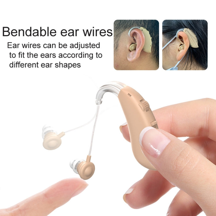 GM-301 Hearing Aid Rechargeable Sound Amplifier,Spec:, Bluetooth Model Skin Color, Bluetooth Model Blue, Without Bluetooth Blue, Without Bluetooth Skin Color, Without Bluetooth Black, With Charging Pod Blue+White, With Charging Pod Blue+Black          ...