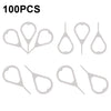 100 PCS Universal Thickened and Hardened Steel Phone Card Removal Pin, 100 PCS Style 4, 100 PCS Style 1, 100 PCS Style 2, 100 PCS Style 3