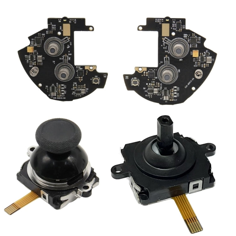 For Meta Quest 2 VR Replacement Parts,Spec: Left Joystick Assembly, Single Joystick, Right Controller Motherboard, Left Controller Motherboard, Right Joystick Assembly, Joystick Cap, Left Joystick Spring, Right Joystick Spring, Left Joystick Assembly