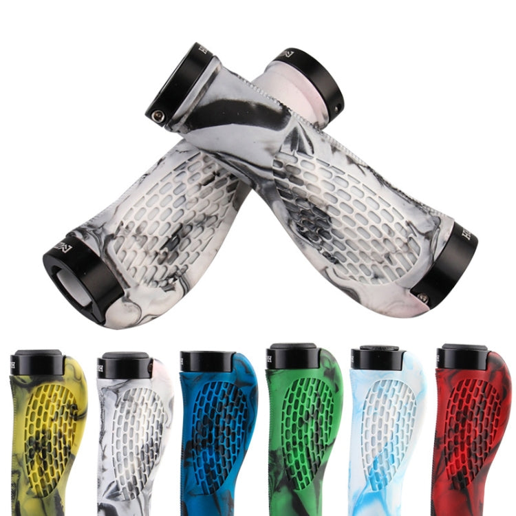 MZYRH 1pair Mountain Bike Bicycle Handlebar Grips Protective Covers, MZYRH  Black Blue, MZYRH White and Blue, MZYRH Black and Yellow, MZYRH Dark Green, MZYRH  Black and Red, MZYRH  Black and White