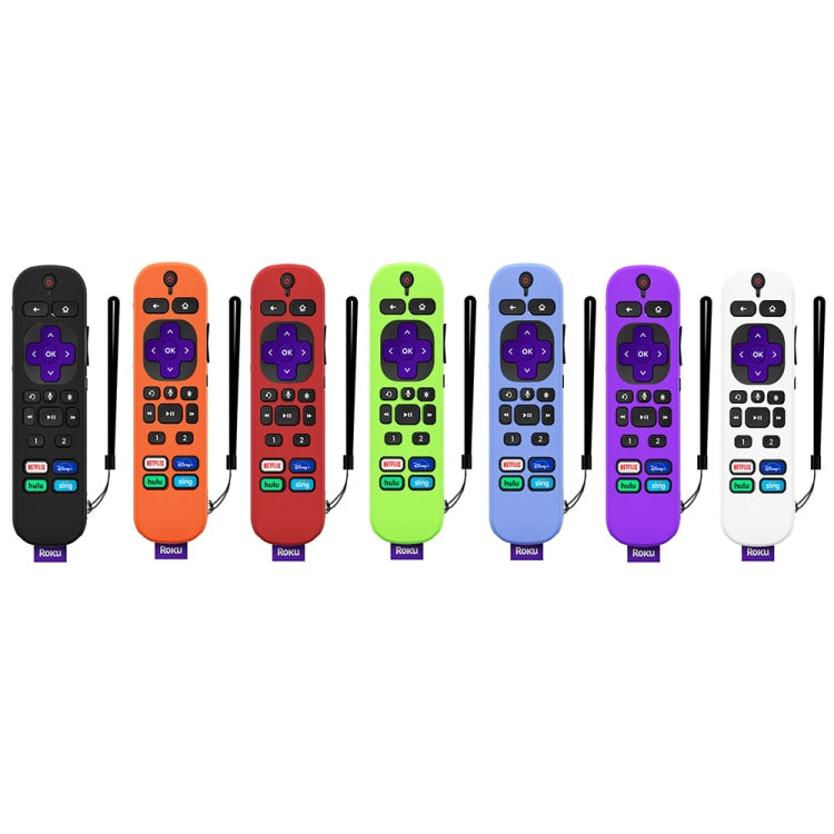 For TCL Roku Voice Remote Pro Y30 Remote Control Shockproof Silicone Protective Case, For TCL Roku Voice Remote Pro(Black), For TCL Roku Voice Remote Pro(Orange), For TCL Roku Voice Remote Pro(Red), For TCL Roku Voice Remote Pro(Luminous Green)        ...