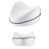 Body Memory Cotton Leg Pillow Sleeping Orthopedic Sciatica Back Hip Joint for Pain Relief(White Inner)