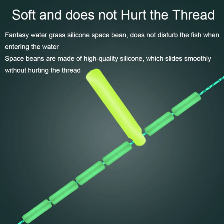 2pcs Outdoor Fishing Anti-tangle Spotted Invisible Line Set with Scale, 5.4m, 7.2m