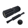 Crescent Hollow Foam Roller Yoga Column Set Fitness Muscle Relaxation Massager Set, 3pcs/set, 4pcs/set