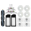 1pc Dust Box For ECOVACS X1 ONMI / X1 TURBO Vacuum Cleaner Accessories, 14 In 1 Set, 1pc Main Brush, 2pairs Side brush, 2pcs Filter, 1pc Main Brush Cover, 2pcs Dust Bag, 1pc Dust Box