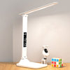 LED Intelligent Digital Display Foldable Desk Lamp, Style:, USB Straight Plug, Charging 2000mAh, Charging 3200mAh, Double Head USB Straight Plug, Double Head Charging 2000mAh, Double Head Charging 3200mAh