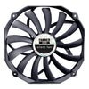 FANNER Ice Soul F14015 4PIN PWM Ultra-thin Chassis Fan Desktop Computer Radiator, F14015