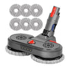 Vacuum Cleaner Electric Mopping Head Integrated Water Tank With 6pcs Rag, For Dyson V7 V8 V10 V11, For Dyson V15