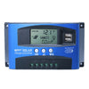 YCX-003 30-100A Solar Charging Controller with LED Screen & Dual USB Port Smart MPPT Charger, 12/24V 30A, 12/24V 40A, 12/24V 50A, 12/24V 60A, 12/24V 100A, 12/24/36/48/60V 100A