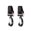 2pcs Universal Baby Stroller Hooks Accessories 360 Degree Sticky Hooks, Sticky Hooks(Pink), Sticky Hooks(Yellow), Sticky Hooks(Black)