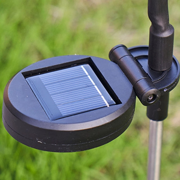2sets Solar Firefly Lights Christmas Outdoor Garden Waterproof Lawn Lights, Color: 10 Head Color Light