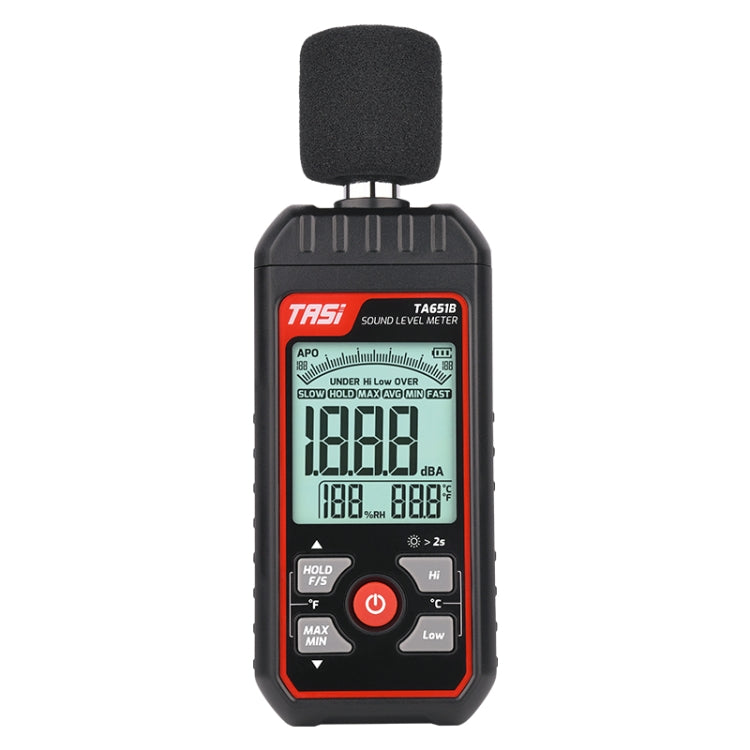 Household Noise Tester Decibel Device, TASI TA651A, TASI TA651B