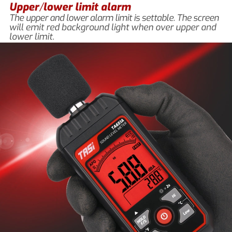 Household Noise Tester Decibel Device, TASI TA651A, TASI TA651B