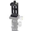 XILETU XJ-8 Aluminum Alloy Camera Head Tripod Mobile Phone Clip