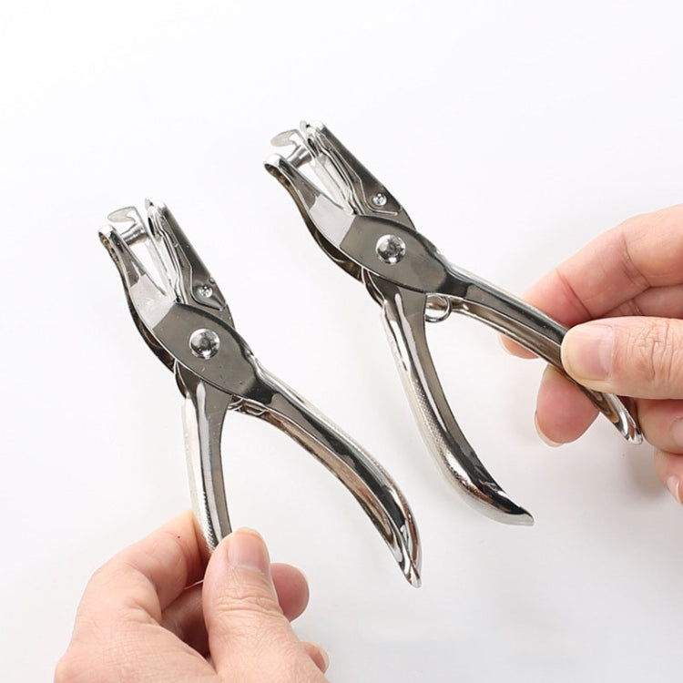 Deli 0114 Single Hole Punching Pliers Manual Mini Round Hole Paper Puncher
