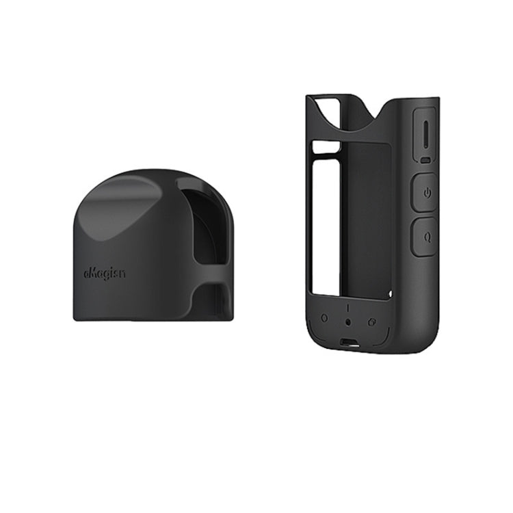 For Insta360 X3 AMagisn Protective Camera Accessories, Lens Guard, Silicone Case, Lens Guard+Case