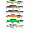 6colors /Set HENGJIA MI169 Submerged Minnow Dummy Bait Lua Hard Fishing Lures, 12cm 13.6g