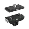 AMagisn Metal Magnetic Quick Release + Top Cover, For Insta360 Ace / Ace Pro / X5 / X3 / X2 / GoPro HERO12 Black, Metal+Top Cover