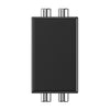 RCA Audio Ground Loop Isolator Anti-Interference Noise Reducer Eliminate Current Sound Bluetooth Receiver, Square, Ellipse
