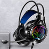 YINDIAO Q7 Colorful Light Computer Wired Headset USB Gaming Headset, Dual 3.5mm + USB Black, Dual 3.5mm + USB White, Dual 3.5mm + USB Pink, USB7.1 Sound Card White, USB7.1 Sound Card Pink