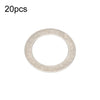 ZTTO Bicycle Pedal Stainless Steel Washer Mountain Bike Disc Protection Gasket, 20pcs