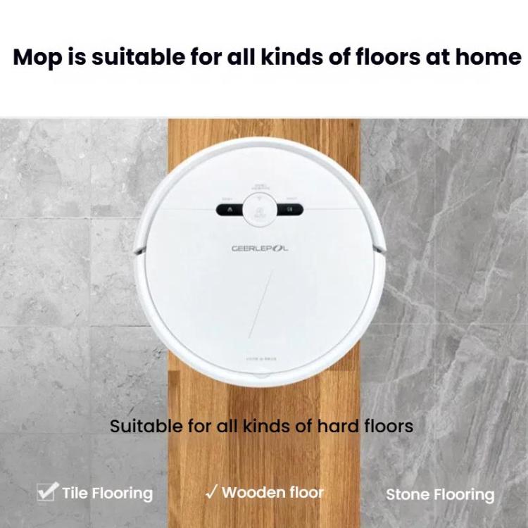 For GEERLEPOL Intelligent Sweeping Robot Host Mop, Mop