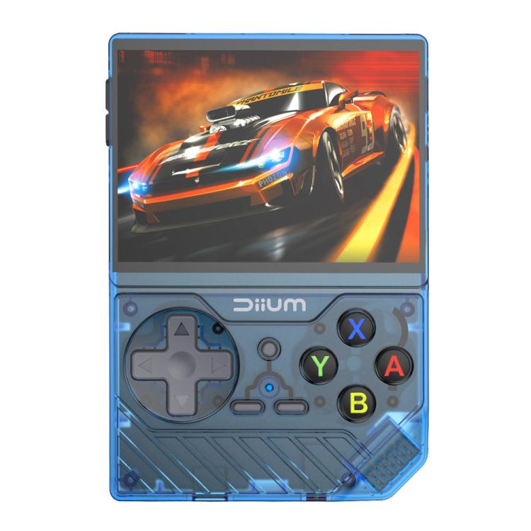 D008 3.5-Inch HD Retro Handheld Game Console With ARM Cortex-A7 800MHz, 1GB RAM & HDMI Output, 64G Whitte, 64G Clear Black, 64G  Clear Blue, 128G White, 128G Clear Black, 128G Clear Blue