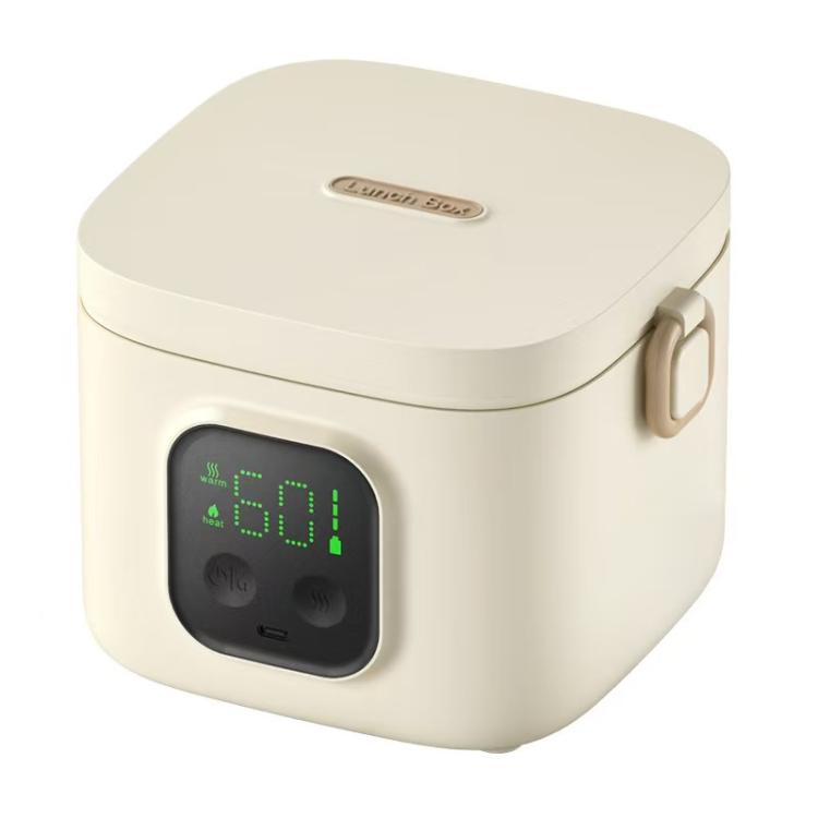 Wireless Charging Lunch Box No Water Needed With 304 Stainless Steel Inner Pot, FH-2B 500 ml, FH-2A 800 ml