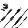 Replacement 2-in-1 Power and Data Cable for Logitech CC2900e, CC3500e, PTZ Pro Cameras