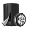 Universal Dust Proof Tire Shield Protective Tarp for Vehicle's 4 Tires Waterproof 420D Oxford Fabric, D65xH90cm, D73xH110cm, D85xH120cm
